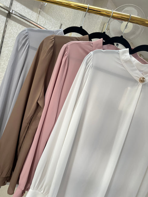 Casual See Through Tops